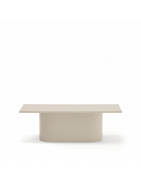 TEULAT MESA centro TOTEM 110 x 50, minimalista, arena