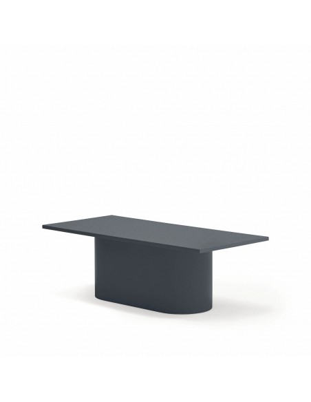 TEULAT MESA centro TOTEM 110 x 50, minimalista, gris antracita