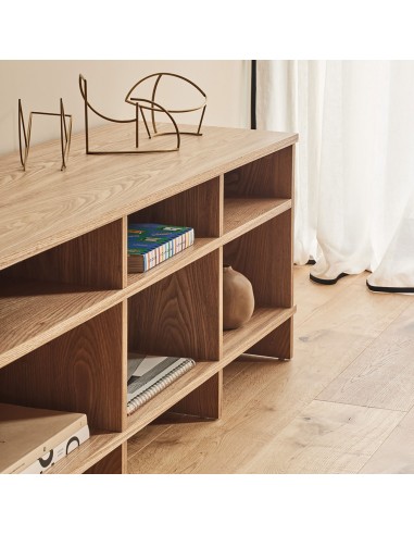 Teulat MUEBLE TV japonés INARI 180 x 40, ROBLE