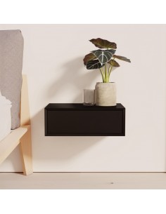 Mesa de cabeceira suspensa minimalista Teulat Platt 55 x... 2