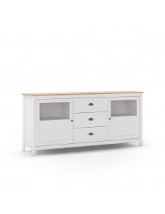 Aparador mediterráneo MISTI 180 x 80, madera pino...