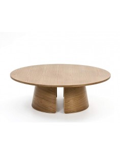 MESA CENTRO REDONDA CEP 110 CM NATURAL