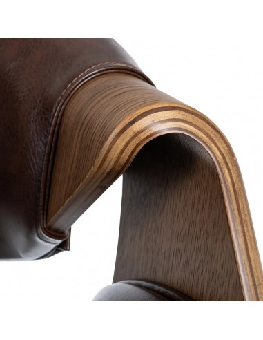 Cadeira de jantar TOKIO em couro sintético...