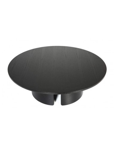 MESA CENTRO REDONDA CEP 110 CM NEGRO