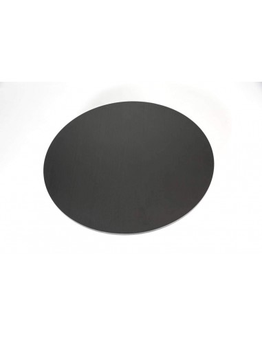 MESA CENTRO REDONDA CEP 110 CM NEGRO