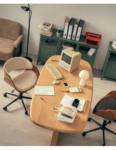 Cadeira de escritório NARA com rodas em estilo...