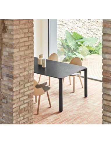 TEULAT MESA SALON ATLAS 180x100, NEGRO