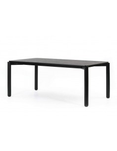 TEULAT MESA SALON ATLAS 180x100, PRETO