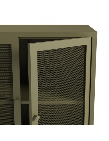 Aparador metálico minimalista FAYNA Verde 120...