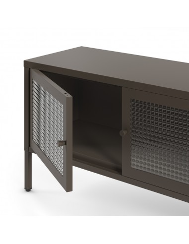 Móvel de TV minimalista LAYNA em metal, cor...