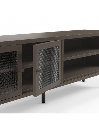 Móvel de TV minimalista LAYNA em metal, cor...