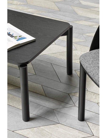 TEULAT MESA CENTRO ATLAS 110x60, COLOR NEGRO