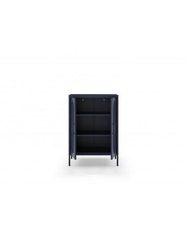 Mueble auxiliar metálico minimalista DIORA azul...
