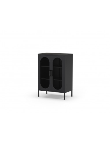 Móvel auxiliar minimalista DIORA em metal...