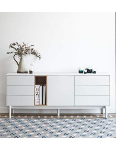 TEULAT APARADOR CORVO 180X40, CREMA 2