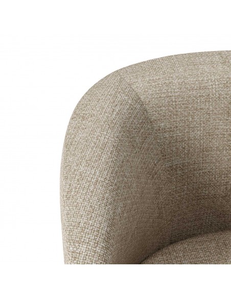 Poltrona nórdica SINTRA, tecido Tango, pernas madeira