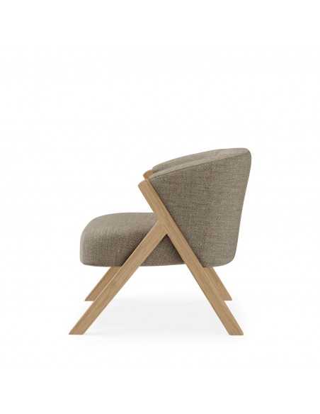 Butaca nórdica SINTRA tejido Tango patas de madera