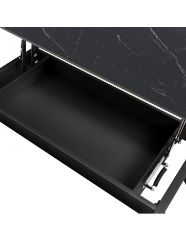 Mesa de centro ROLAND com tampo elevatório,...