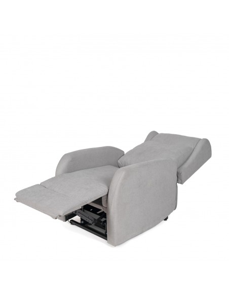 Sillón Power Lift 1motor SAORI gris claro