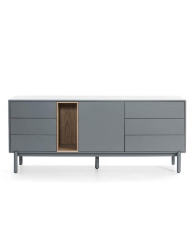 TEULAT APARADOR CORVO 180x40, GRIS PERLA