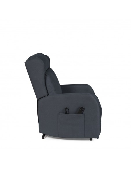 Cadeira SAORI Power Lift com 1 Motor Cinza Escuro