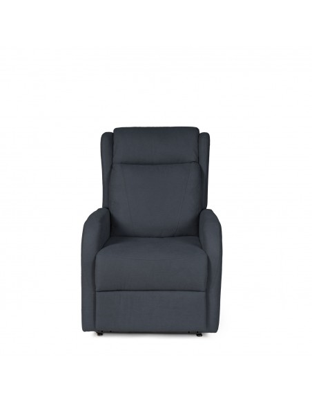 Poltrona Power Lift com 2 Motores e molas ensacadas SAORI Cinza escuro