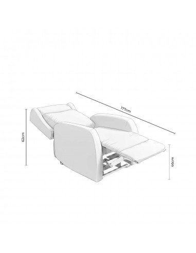 Poltrona Power Lift com 2 Motores e molas...