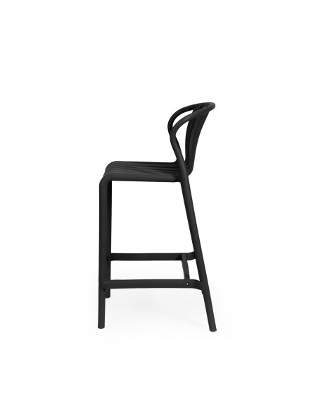 Taburete altura media BASTIAN 65,5 cm de polipropileno