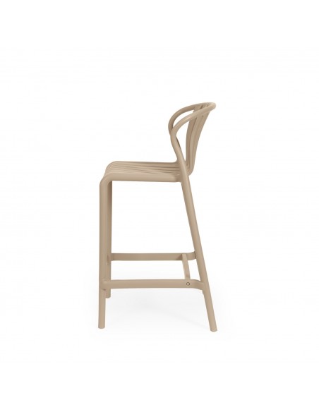 Taburete altura media BASTIAN 65,5 cm de polipropileno