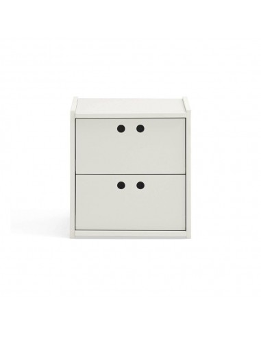 Teulat WALLY mesa de cabeceira 40X42 MDF creme