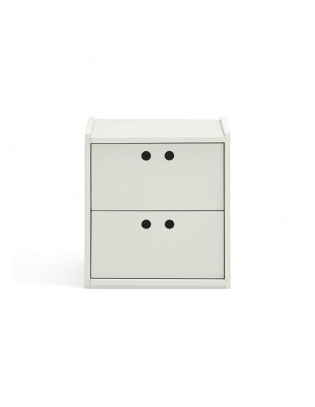 Teulat WALLY mesita de noche 40X42 MDF crema