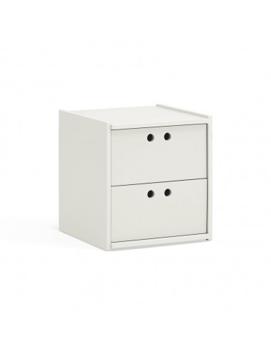 Teulat WALLY mesita de noche 40X42 MDF crema