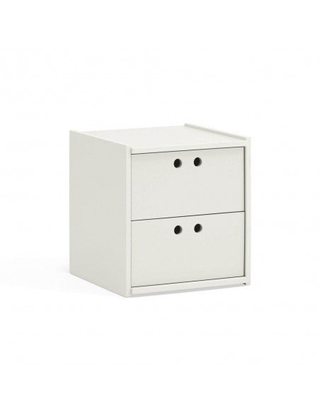 Teulat WALLY mesita de noche 40X42 MDF crema