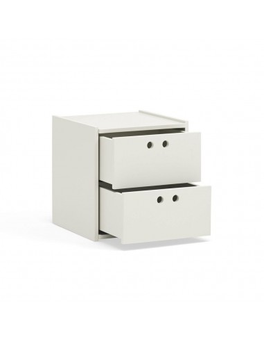 Teulat WALLY mesita de noche 40X42 MDF crema