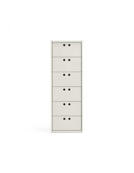 Teulat WALLY comoda alta minimalista 118 X 40 MDF crema