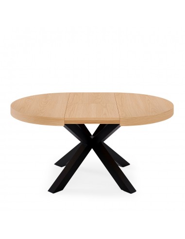 Mesa redonda extensible ARGO 100 (150), roble y...