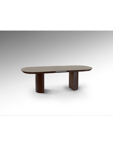 Mesa extensible grande IRATI 206 (283), marrón...