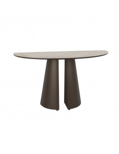 Console de design SAMARA 130, acabamento travertino e...