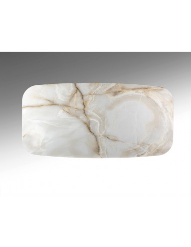 Mesa de diseño NUMA 240x120 en latón cepillado...