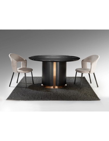 Mesa de diseño italiano Redonda ZOLO 135,...