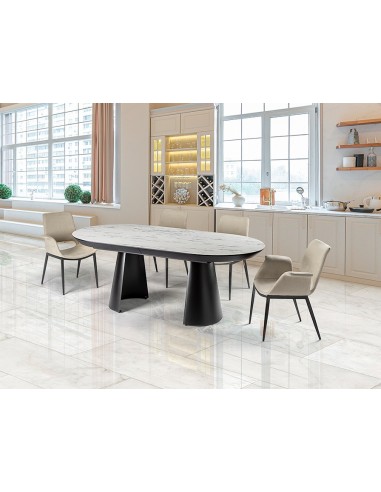 Mesa de diseño Extensible grande CAPRI 206 a...