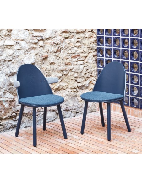 SILLA UMA AZUL MARINO 2P/CAJA SILLA UMA AZUL MARINO 2P/CAJA