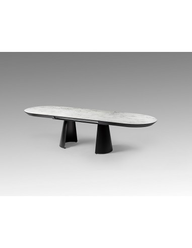 Mesa de design extensível grande CAPRI, de 206...