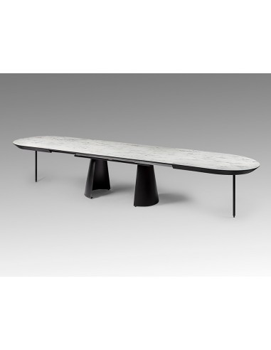 Mesa de diseño Extensible grande CAPRI 206 a...