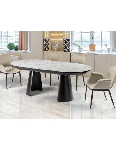 Mesa de diseño Extensible grande CAPRI 206 a...