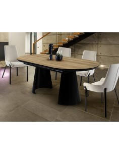 Mesa de design extensível grande CAPRI, de 206 a 406 cm,... 2