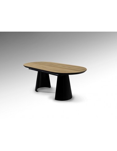 Mesa de design extensível grande CAPRI, de 206...