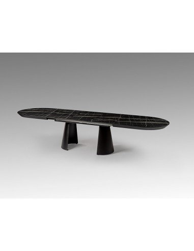 Mesa de diseño grande CAPRI 206 a 406 cm....