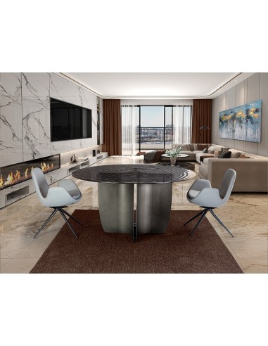 Mesa redonda de design italiano NIGHT 150 cm,...