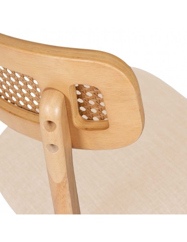 Silla de madera roble SHIRLEY diseño...